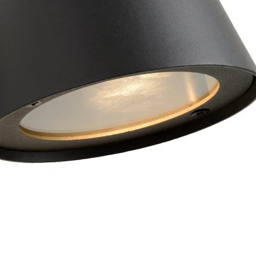Настенный светильник Dingo-Led 14881/05/30 Lucide уличный IP44 чёрный 1 лампа, плафон чёрный в стиле современный GU10 фото 5